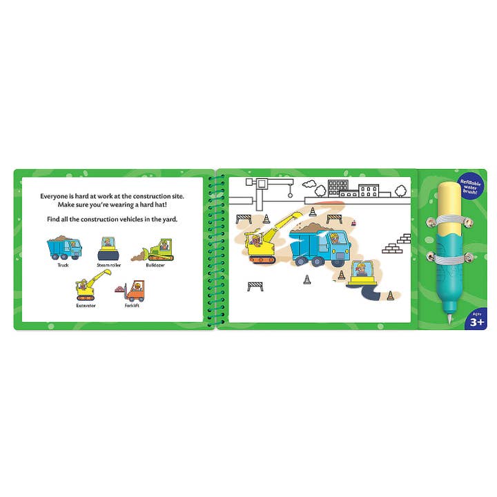 Water Art Book: Vehicles