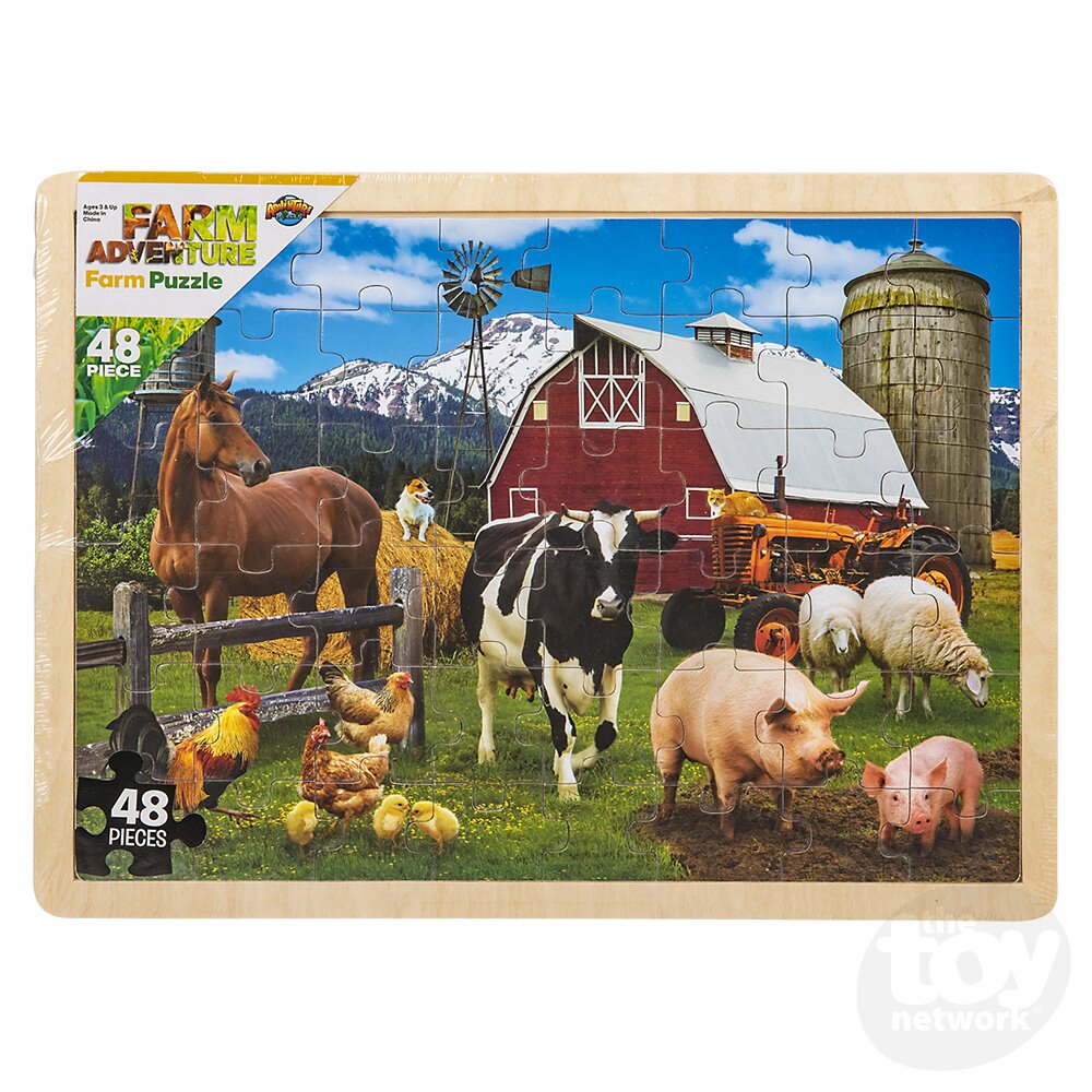 48pc Farm Puzzle