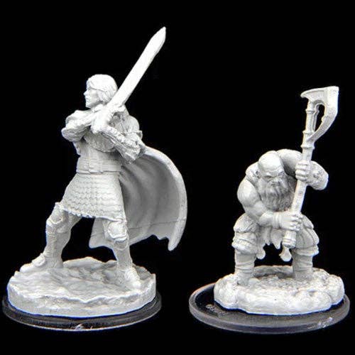 D&D - Critical Role Unpainted Miniatures: Militia Swordsman