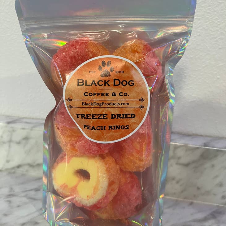 Freeze Dried Candy | Peach Rings | King Size Bag