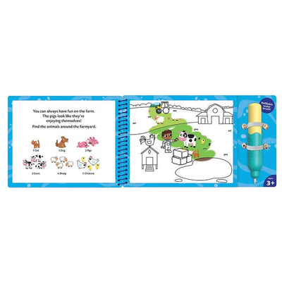 Water Art Book: Animals