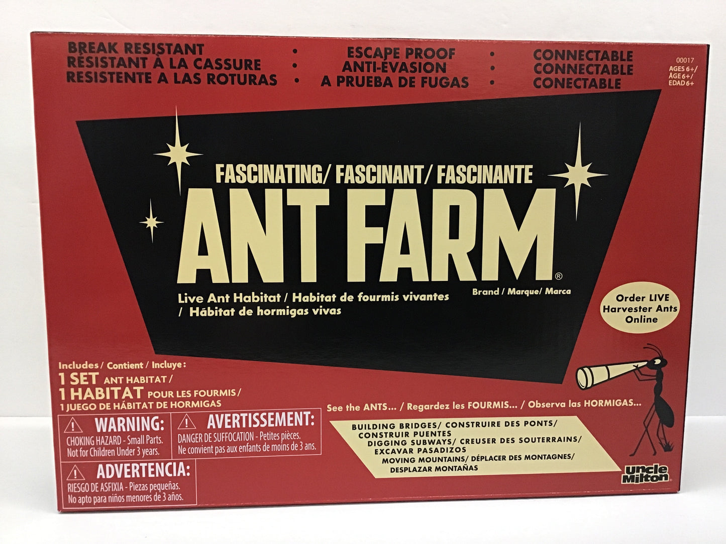 Uncle Milton Retro Ant Farm