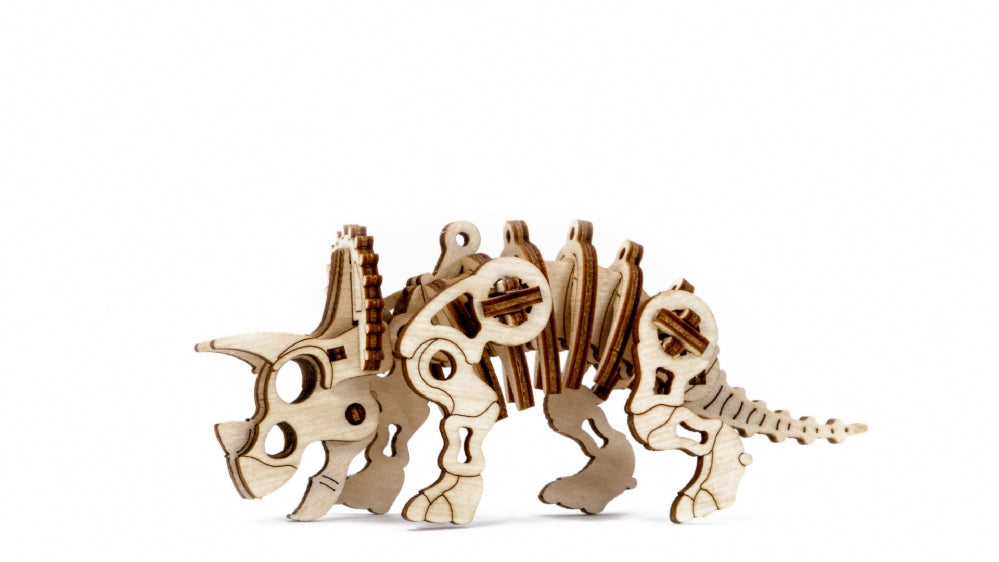 Wooden City Triceratops
