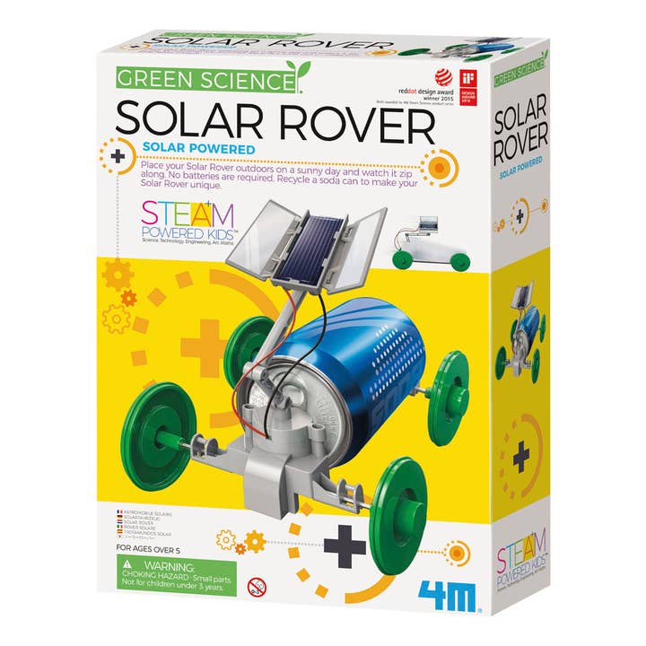 4M Solar Rover Robot