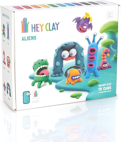 Hey Clay Aliens - Clay Kit