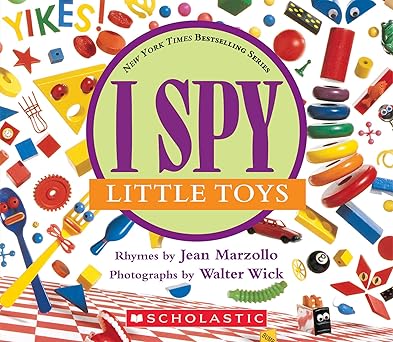 I Spy Little Toys Board book