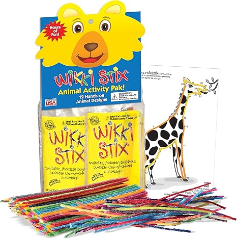 Animal Activity Pak - Features 12 Zoo Animals