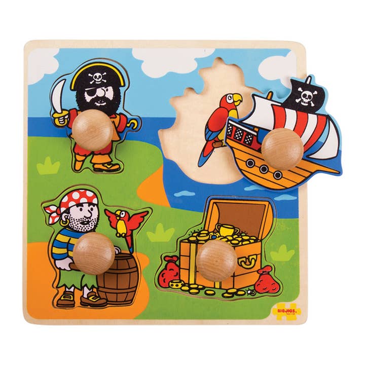 My First Peg Puzzle - Pirate