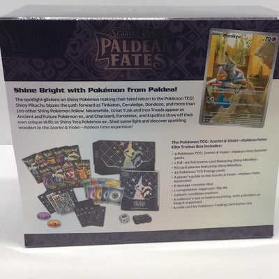 Pokémon Scarlet & Violet-Paldean Fates Elite Trainer Box