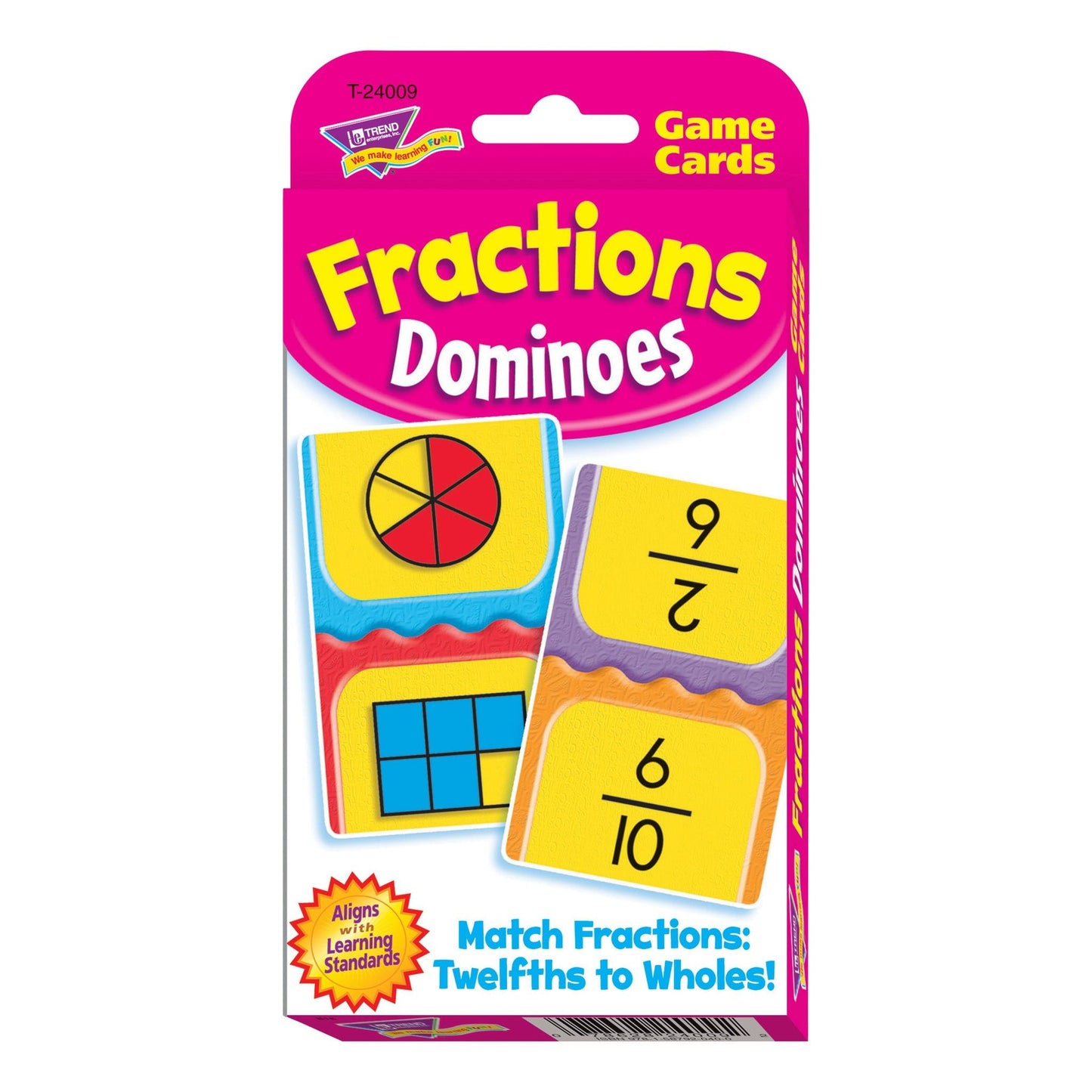 Fractions Dominoes Challenge Cards®