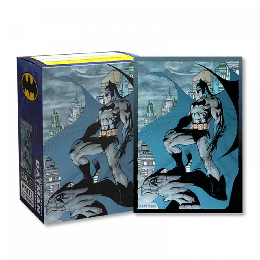DRAGON SHIELD: DUAL MATTE: BATMAN 85TH ANNIVERSARY: BATMAN (100CT)