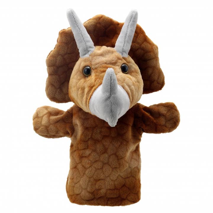 Animal Buddies Hand Puppet - Triceratops