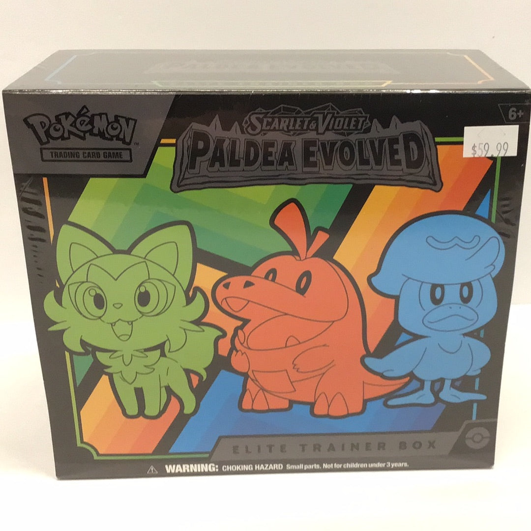 Pokémon TCG: Scarlet & Violet-Paldea Evolved Pokémon Center Elite Trainer Box