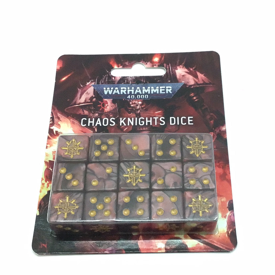 WARHAMMER 40000: CHAOS KNIGHTS DICE