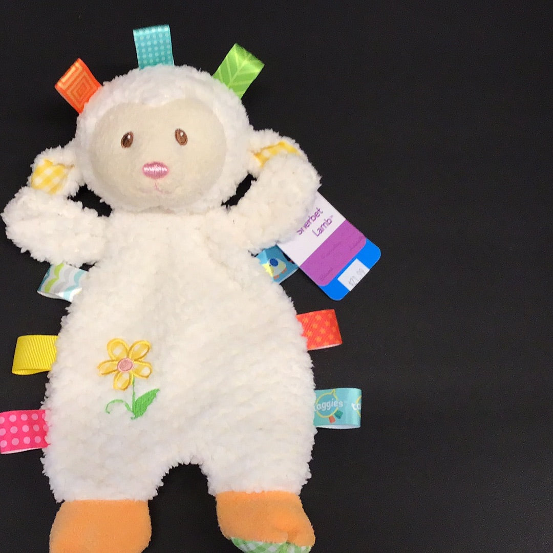 Taggies Sherbet Lamb Lovey – Constructive Fun Toys