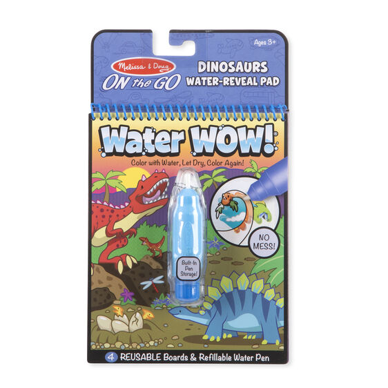 Water Wow! Dinosaurs Water-Reveal Pad - On the Go Travel Activity
