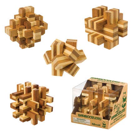 Bamboozlers, 3D Bamboo Puzzles