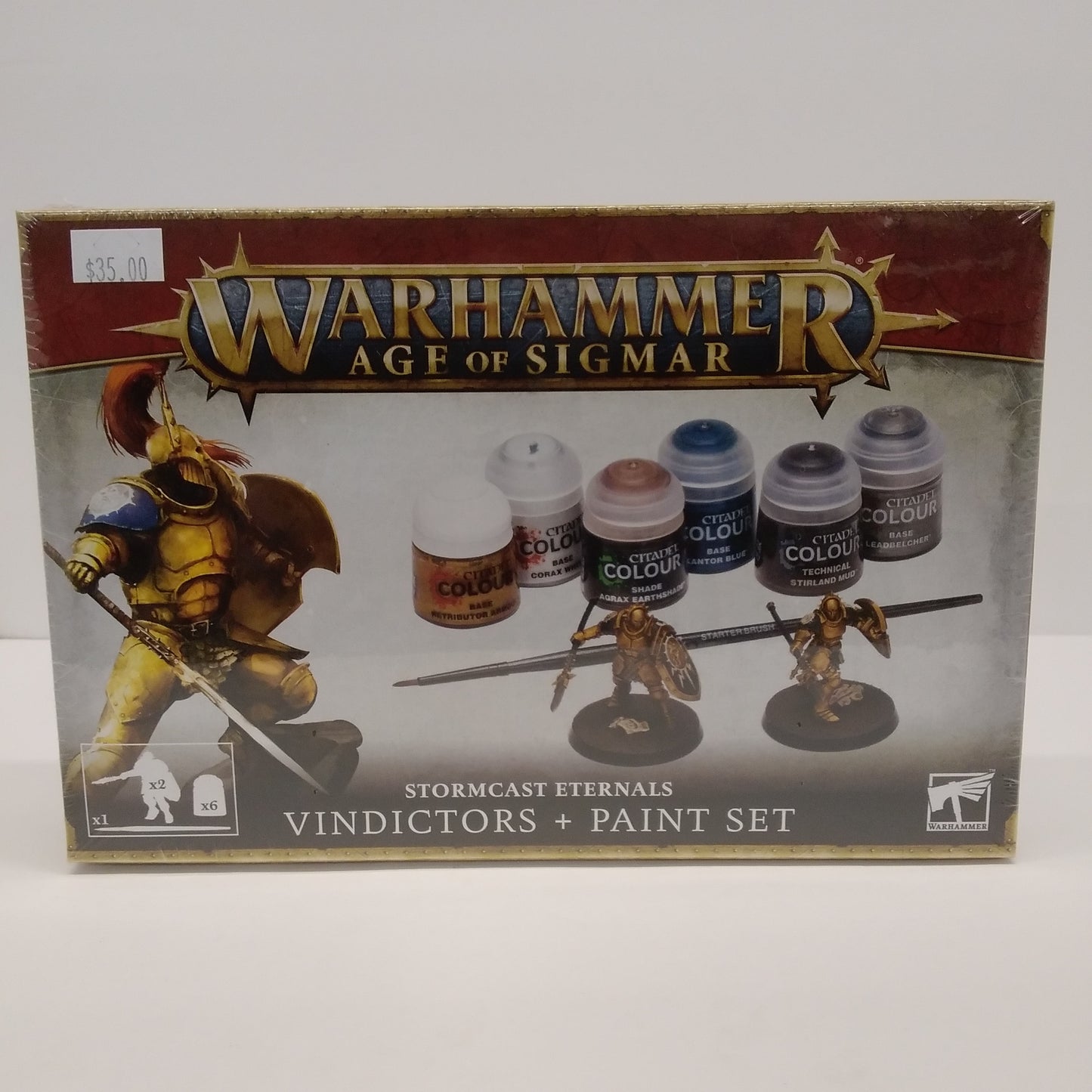 Stormcast Eternals Vindictors + Paints Set