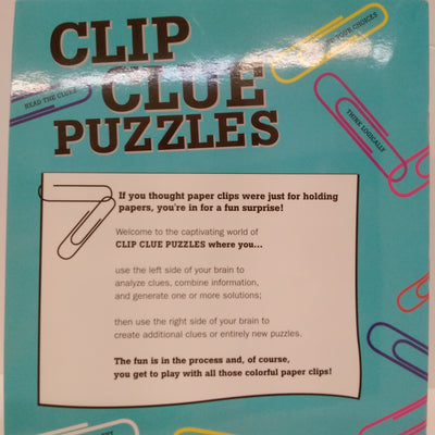Clip Clue Puzzles -level B