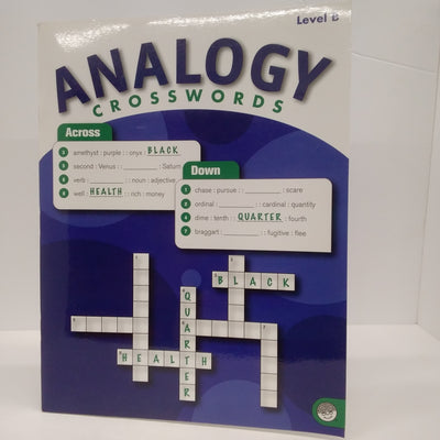 Analogy Crosswords -level B