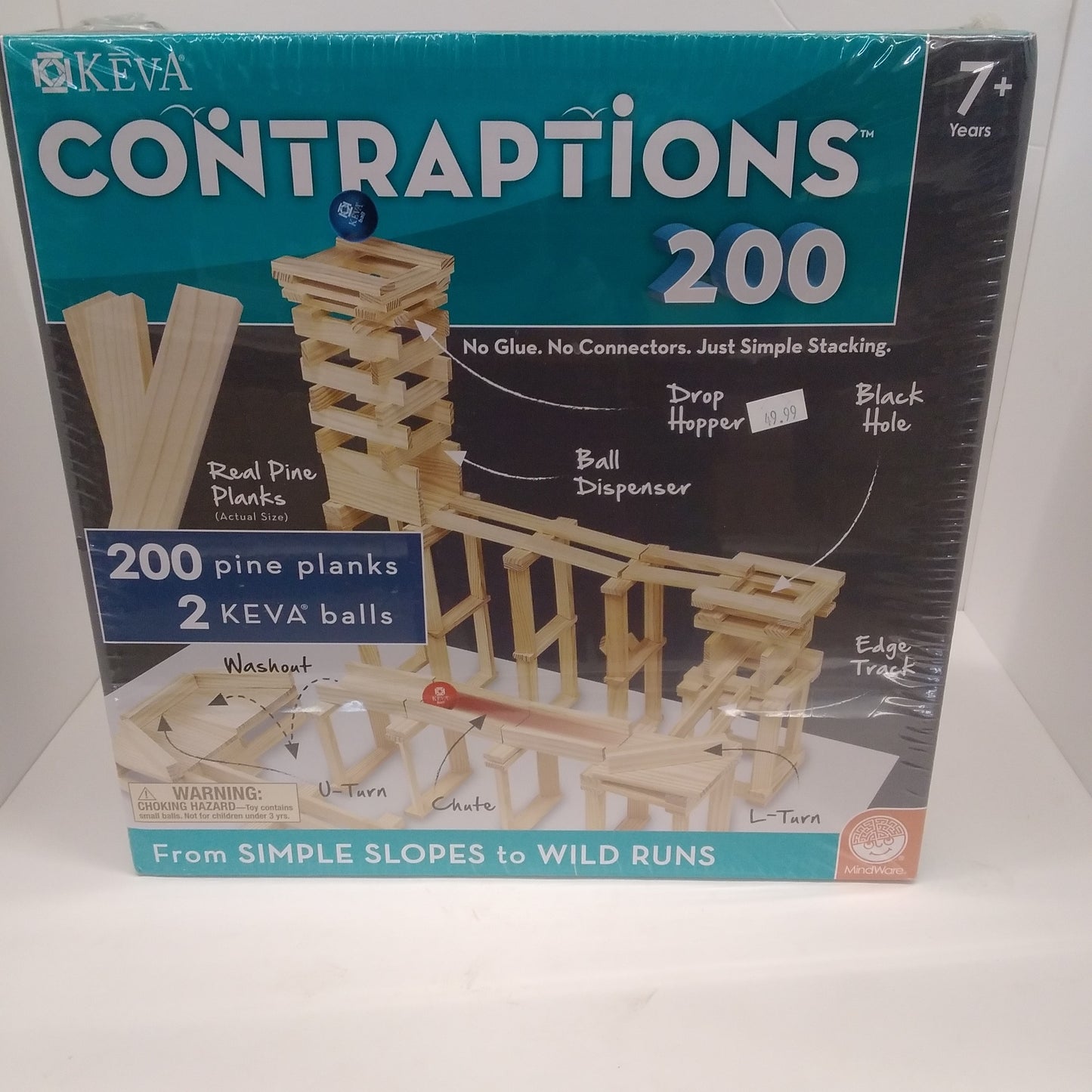 KEVA: CONTRAPTIONS 200 PLANK SET