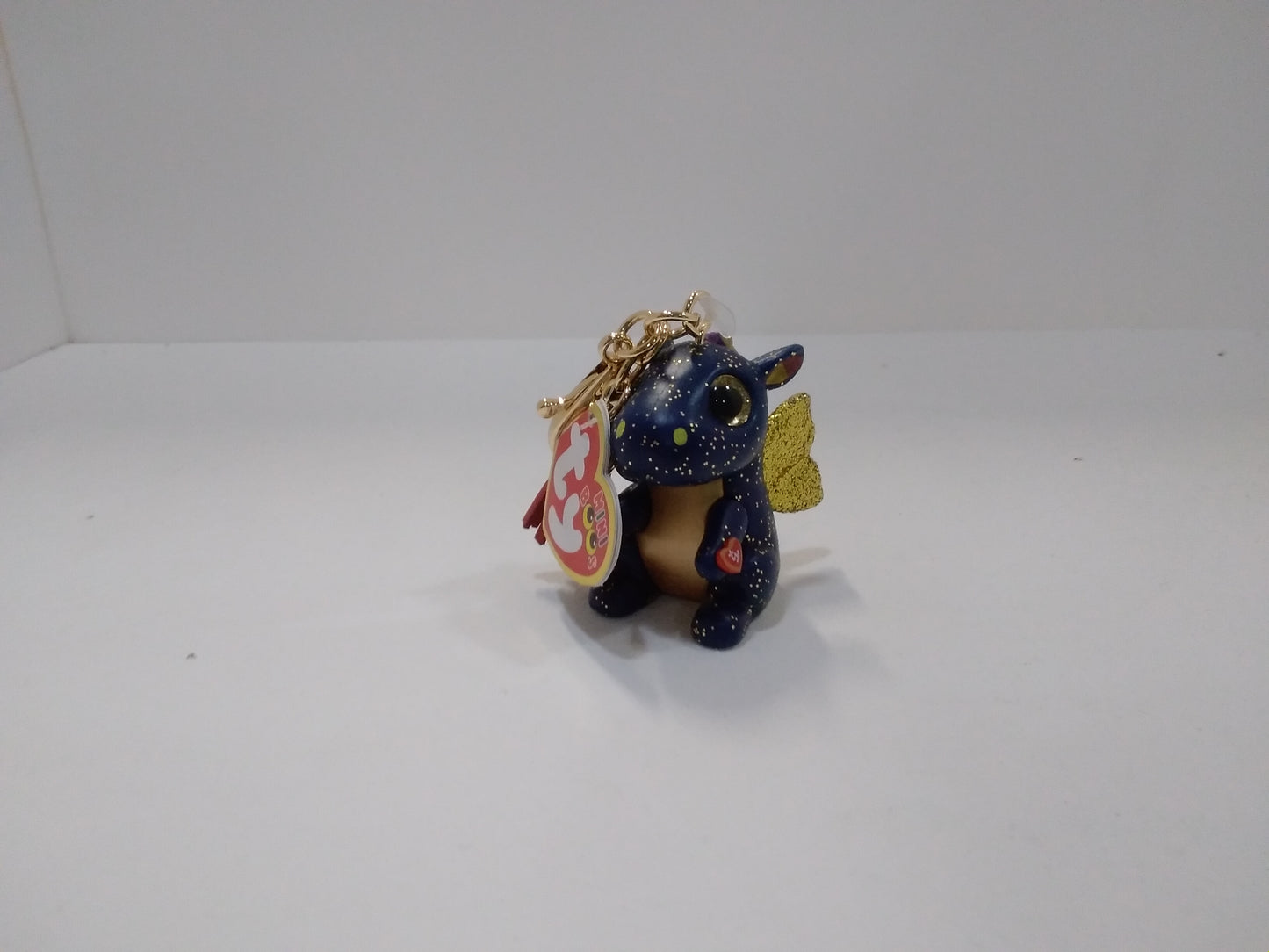 TY MINI BOO CLIP - SAFFIRE