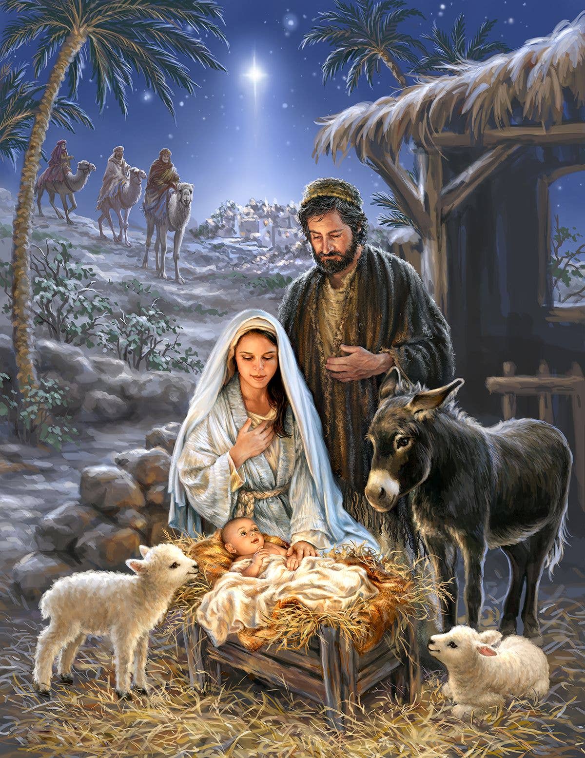 Savior is Born 1000 Piece Jigsaw Puzzle