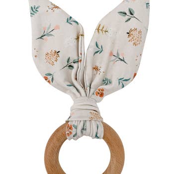 Crinkle Bunny Ears Teether