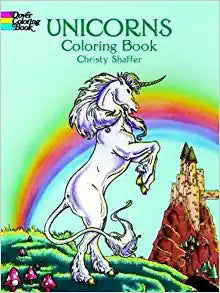 Unicorns Coloring Book