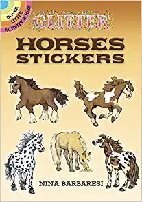 Glitter Horses Stickers