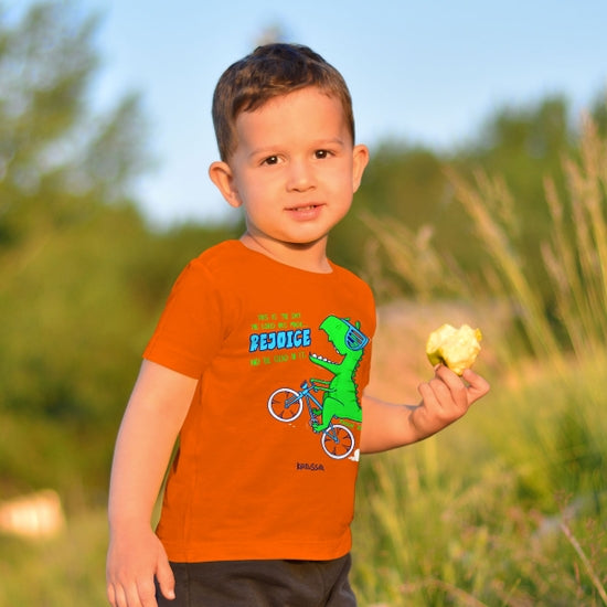 Kerusso Kids T-Shirt Rejoice Dinosaur