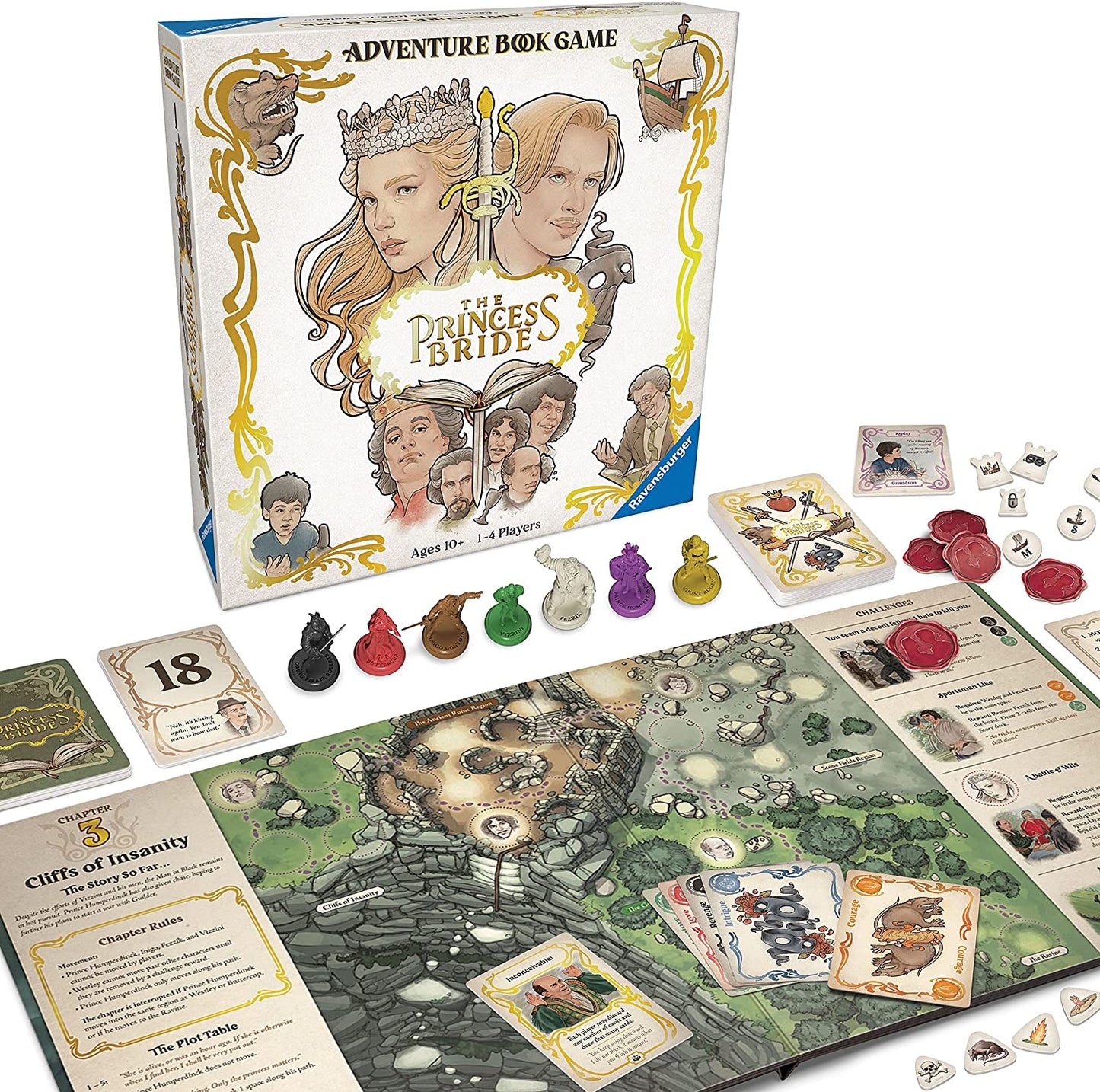 Princess Bride Adventure Book Board Game