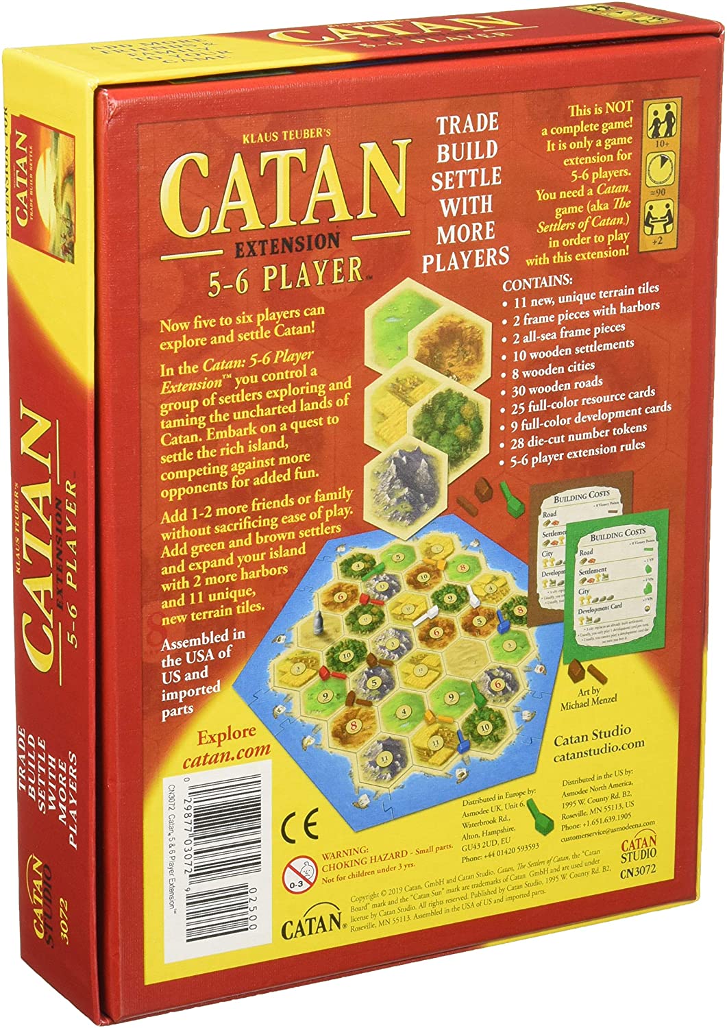 CATAN Game Ext: 5-6 Player