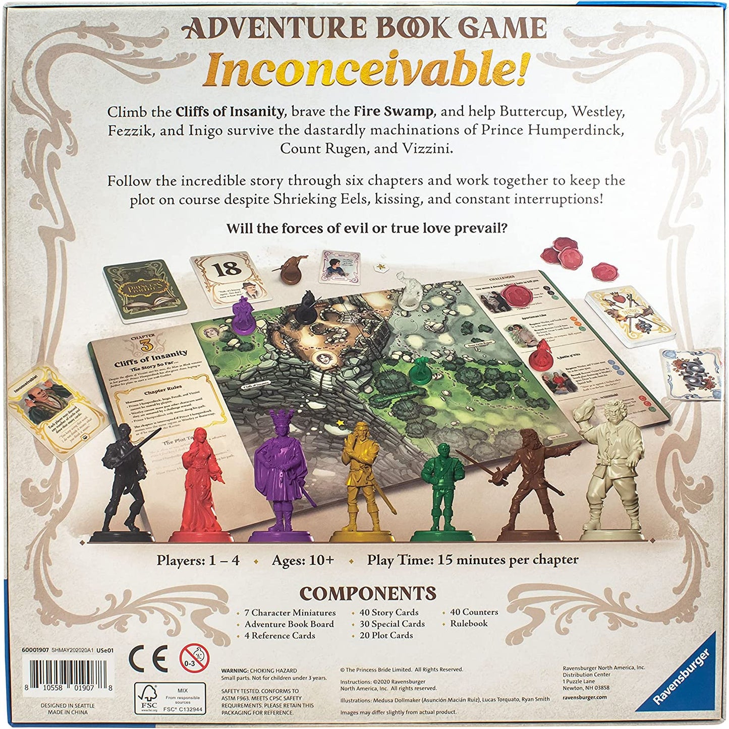 Princess Bride Adventure Book Board Game