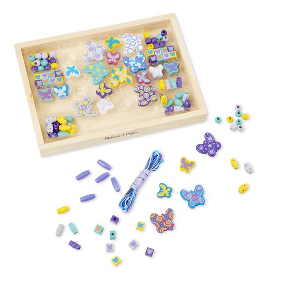 Created by Me! Butterfly Beads Wooden Bead Kit
