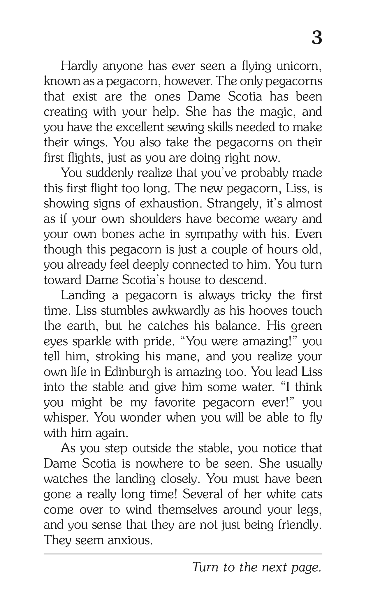 The Flight of the Unicorn