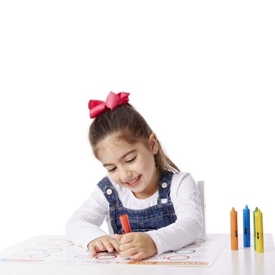Learning Mat Crayons - Melissa & Doug