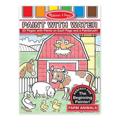 Melissa & Doug Paint with Water Farm Animals