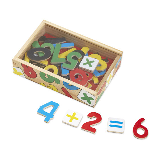 Magnetic Wooden Numbers Melissa & Doug