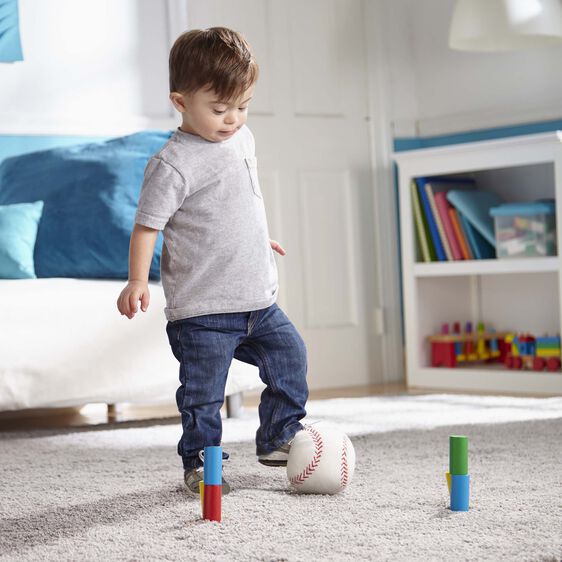 Melissa & Doug Classic Toy 100 Wooden Blocks