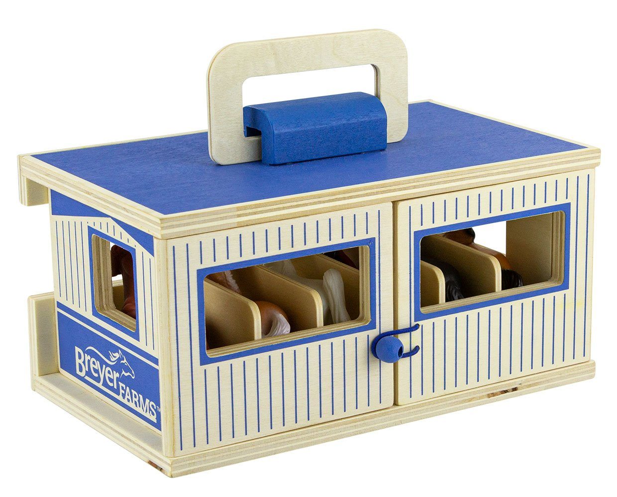 Breyer Farms™ Wood Carry Stable