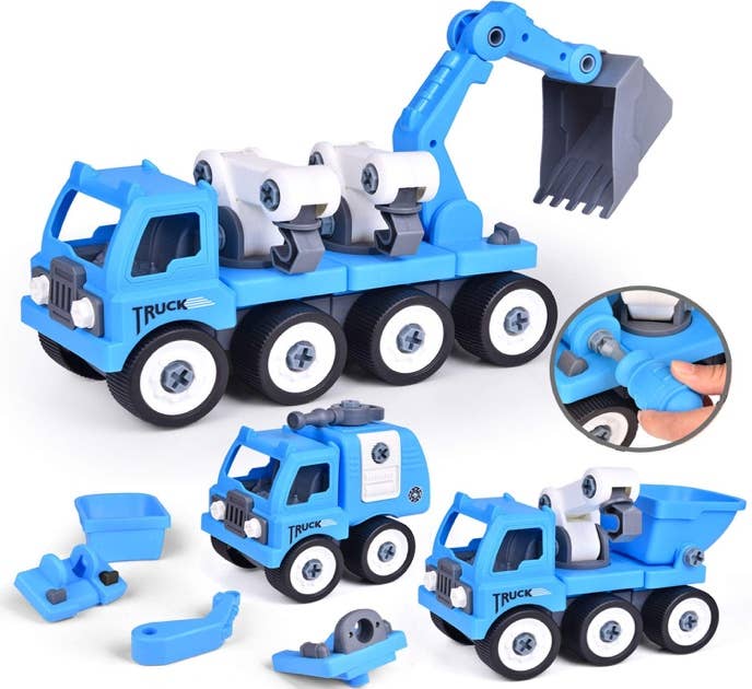 Take Apart Construction Truck
