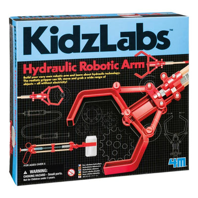 4M Hydraulic Robot Arm Kids Science Kit