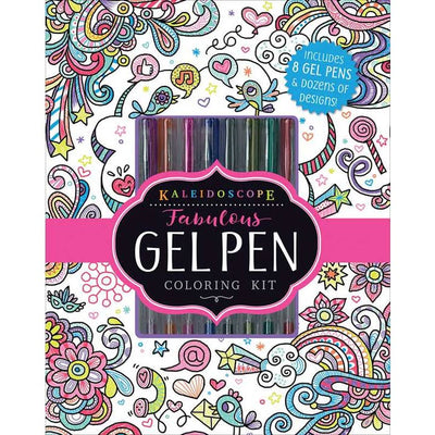 Kaleidoscope: Fabulous Gel Pen Coloring Kit By Editors of Silver Dolphin Books