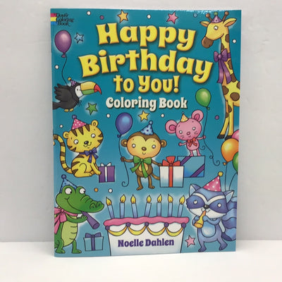 Happy Birthday to You! Coloring Book