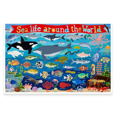 Sea Life Around the World Placemap