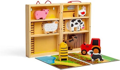 Farm Portable Play Box