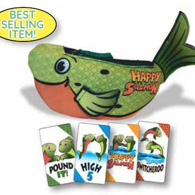 Happy Salmon Green Fish