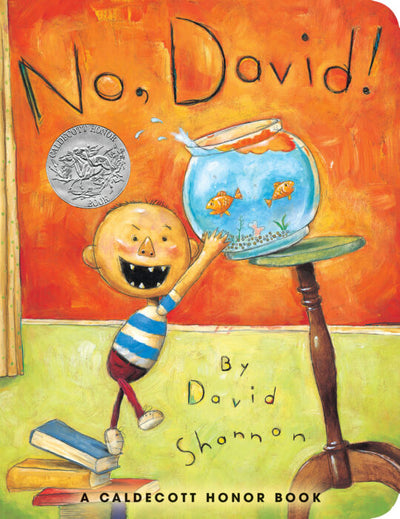 No, David! Board Book