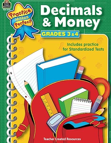 Decimals & Money Grades 3-4